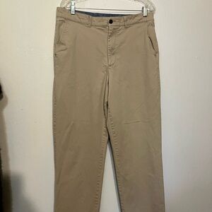 LL Bean natural fit men’s cotton chinos 35 x 32